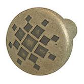 Hafele 133.95.102  Zinc Antique Brass M4 Diameter 34mm Knob